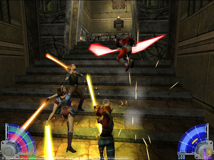 Devenir un jedi dans Star Wars Jedi Knight : Jedi Academy