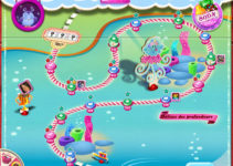 Carte de Candy Crush Saga, nouvel univers